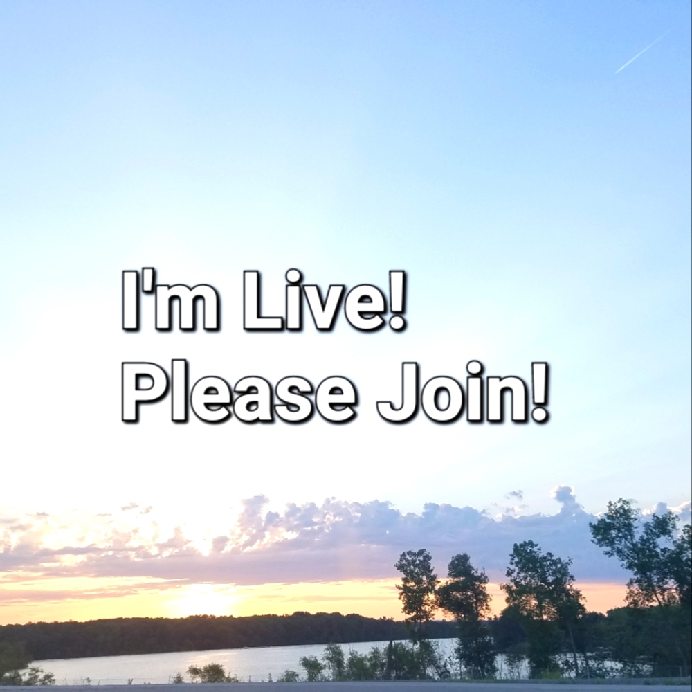 I'm live!